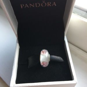 Cherry Blossom Murano Pandora Charm